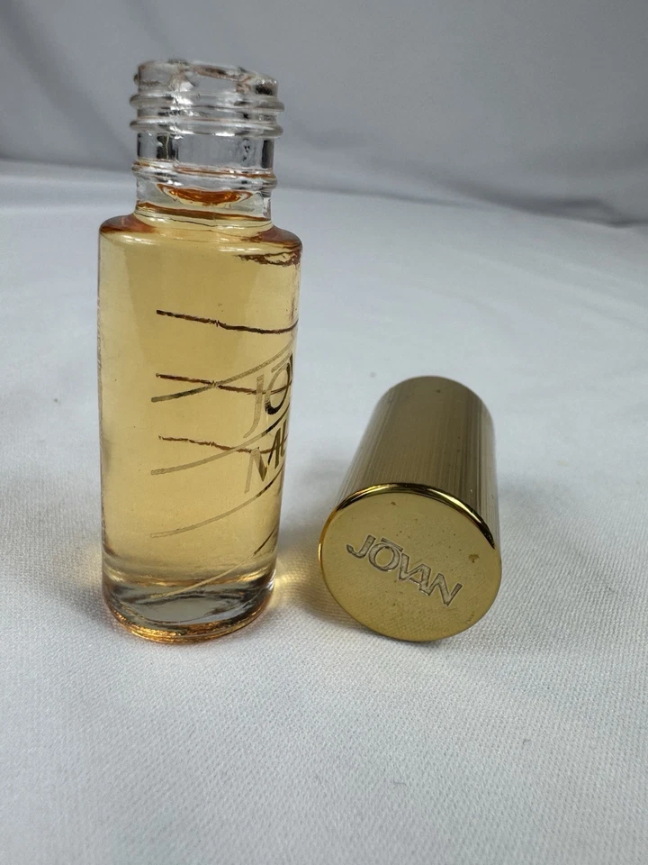 Vintage Original JOVAN MUSK Perfume Oil Splash 0.25 1/4 Oz 7.5 ml Full, Chicago - Image 3 of 4