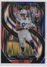 2024 Panini Select Premier Level Red & Blue Shock Prizm Mo Alie-Cox #184 0o2b