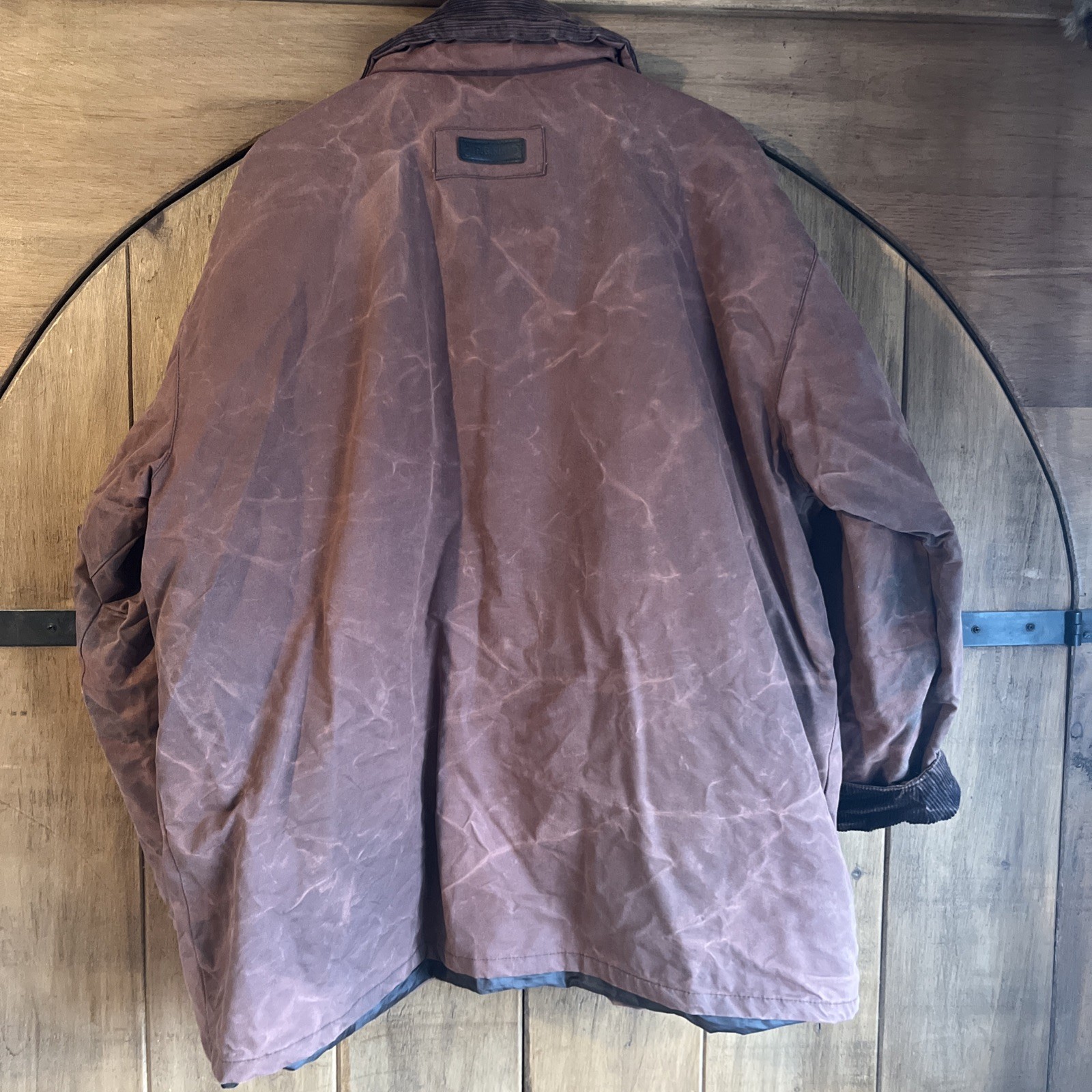 PG Field Heritage Mens Heavyweight Waxed cotton Field Coat made in UK country XL image 9