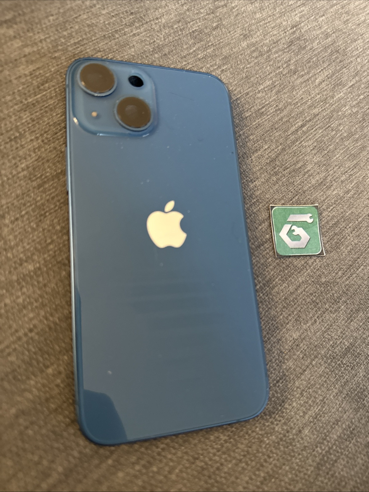 Apple iPhone 13 mini Genuine OEM Bare Housing Blue *C Grade*