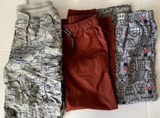 Gap Kids Elastic Waist Pants - Shorts - Sleepwear Lot of 3 Boys Size Med and 8