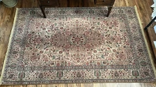 6x9 KARASTAN SAMOVAR TEAWASH MEDALLION 909 100% WOOL RUG - Great Condition