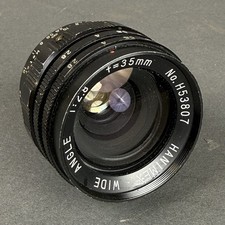 Hanimex Wide Angle 35mm f/2.8 Manual Focus Lens w/NIKON F Mount Adapter
