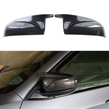 Paar Kohlefaser Spiegelkappe Geh�use Abdeckung F�r BMW X5 X6 E70 E71 2007-2013