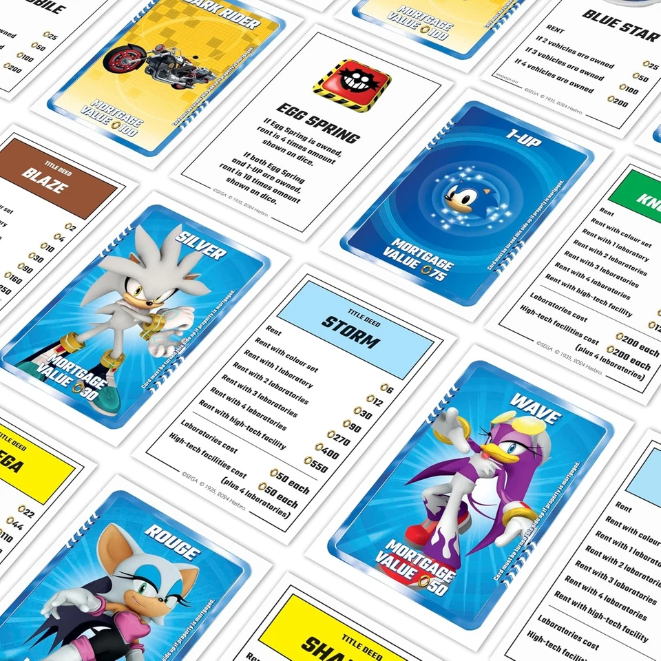 Winning Moves Sonic the Hedgehog Monopoly - Juego de mesa para 2-6 jugadores y e - Imagen 2 de 4
