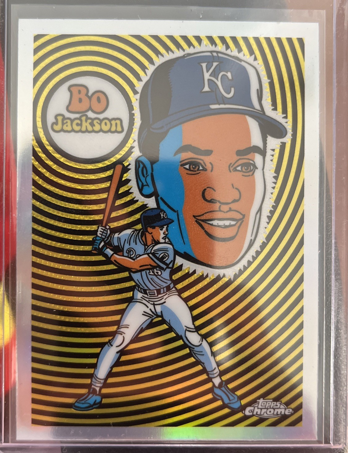 2023 Topps Chrome - Ultraviolet All-Stars Bo Jackson #UV-11