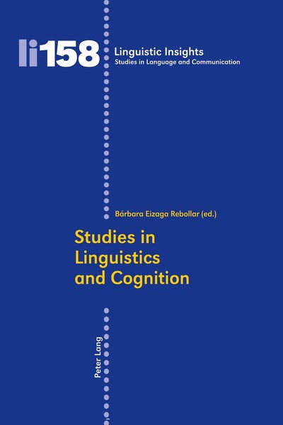 Studies In Linguistics And Cognition BáRbara Eizaga-Rebollar-image
