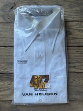NOS Vintage 60s Van Heusen Shirt Formal 417 V-Taper Vanopress Deadstock