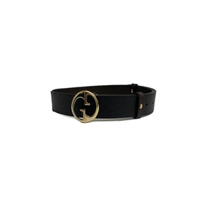 Gucci Ceinture/Cuir/Noir/Plaine/Femme S/450 000/Cao2G