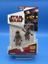 Star Wars Clone Wars White Red Box Basic Figures Jawas Action Figure