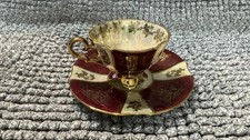 VTG Porcelain Demitasse coffee/Tea cup, saucer. Germany/Bavaria A15