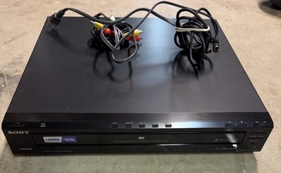 Sony 5-Disc Changer Carousel DVP-NC85H DVD/CD Player Dolby HDMI No Remote Free