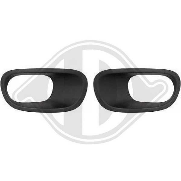 LüFtungsgitter StoßFäNger Diederichs 4007046 FüR CitroëN Vorne Links-image