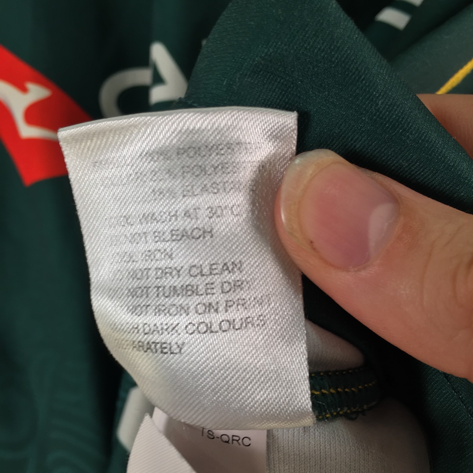 Australian wallabies rugby union jersey kids boys 8 years asics 128025 thumbnail 5