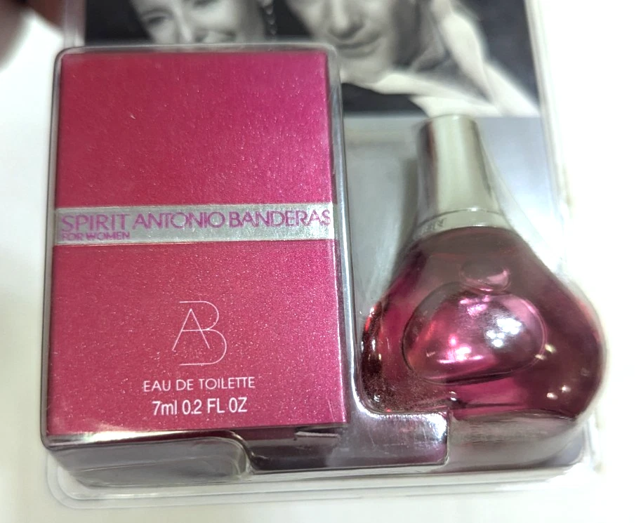 Antonio Banderas Spirit Women Eau de Toilette 7ml 0.2 floz Miniature Collectible - Image 2 of 4