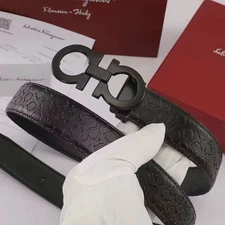 2025 new Salvatore Ferragamo Men's Leather - Exquisite Italian Craftsmanship