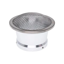 55mm Silver Velocity Stack with Mesh for PWK32-34 Carburetor Air Filter Cup Carb