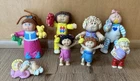 Lot Of 8-Vintage Cabbage Patch Kid Figures Mini Figurines 1984-1992
