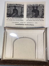 Monroe Models A.I.M. HO Random Stone Tunnel Portal - Double Track, 113-250