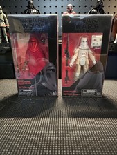 Star Wars The Black Series 6 ROYAL GUARD 38 & SNOWTROOPER 35 ESB New HASBRO