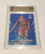 2017-18 Topps Chrome UCL Trent Alexander-Arnold Blue Refractor 101/150 