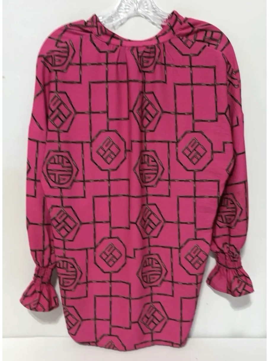 Boho Chic Tunic Multi-Colored, Size M - image 3