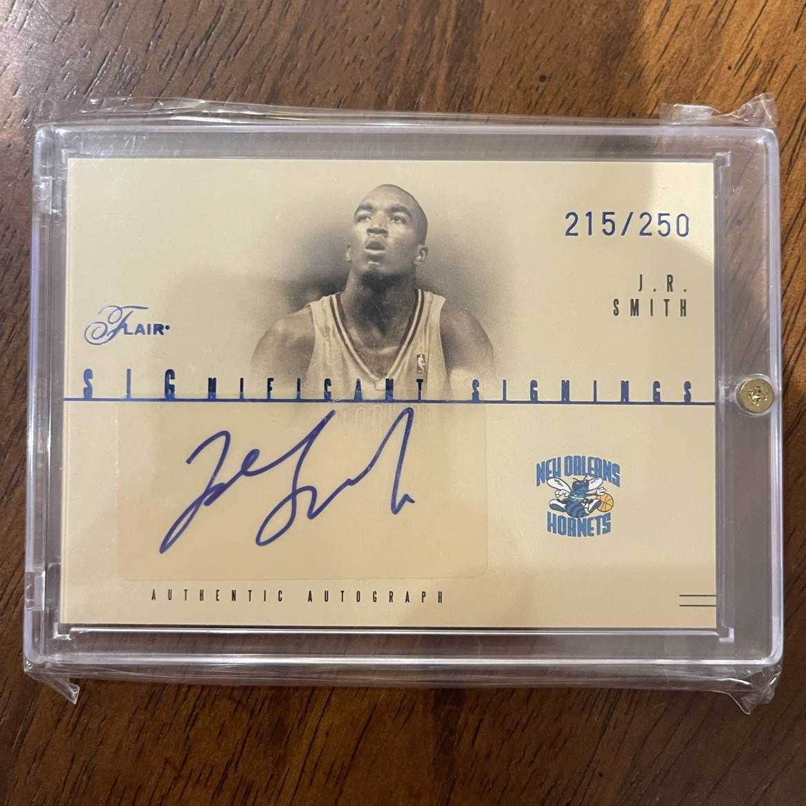 Fleer/SkyBox 2004-05 Flair Significant Signings J.R. Smith Auto RC #SS-JS /250