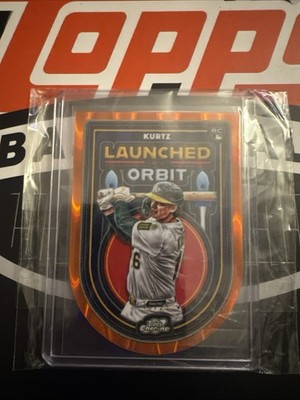 Nick Kurtz [Orange] #LIO-45 2025 Topps Cosmic Chrome Launched Into Orbit