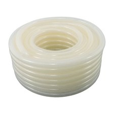 High Pressure Flexible Hose 3/4" ID 1" OD 100ft, Heavy Duty Clear Braided PVC