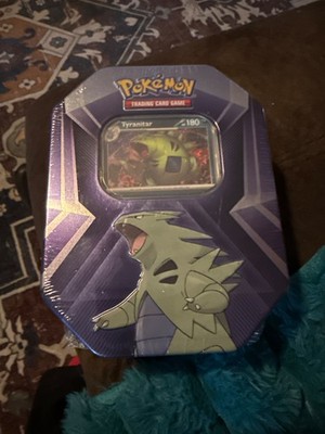 Factory Sealed Pokémon TCG Tyranitar Triple Whammy Tin - Brand New