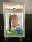 2012 Topps Heritage #207 Mike Trout PSA 9 Mint