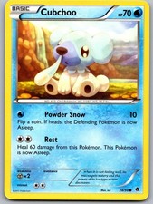 Cubchoo 28/98 Common Emerging Powers Pokemon Near Mint