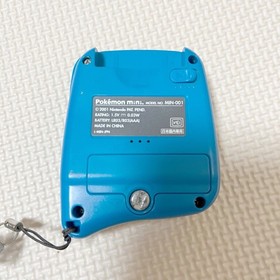 Nintendo Pokemon Mini Wooper Blue MIN-001 Tested Working Handheld Console