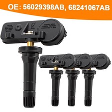 Set Of 4 Oem Tire Pressure Sensor Tpms 56029398ab For Dodge Chrysler Jeep Ram Set Of 4 Oem Tire Pressure Sensor Tpms 56029398ab For Dodge Chrysler Jeep Ram