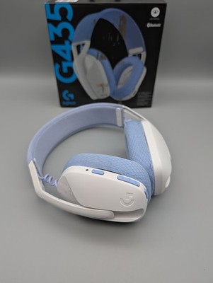 Logitech G435 LIGHTSPEED Gaming-Headset Weiß 165g BT PS5 PC ohne Empfänger
