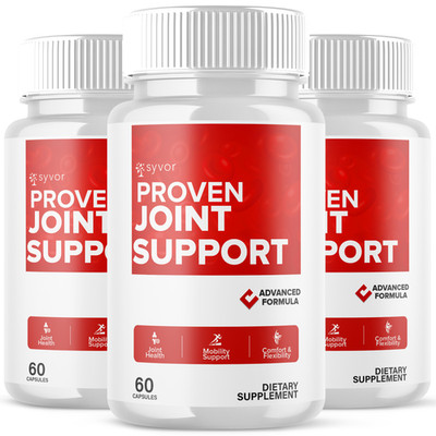 (3 Pack) Proven Joint Support Advanced Formula Mobility Supplement 180 Capsules