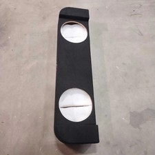 USED EMPTY DUAL 12" SUB ENCLOSURE - FITS 2014-2018 CHEVY SILVERADO CREW CAB