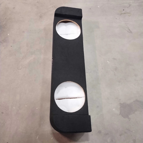 USED EMPTY DUAL 12" SUB ENCLOSURE - FITS 2014-2018 CHEVY SILVERADO CREW CAB