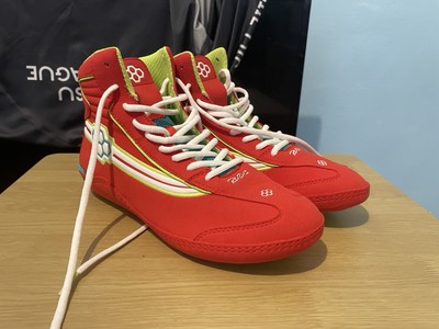 Red Rudis Ninety-5 Wrestling Shoes Men s Size 9.5 Chili Pepper