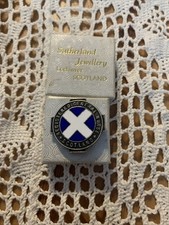 Vintage Silver 925 Scottish Registered Nurse Badge.Hamilton & Inches.