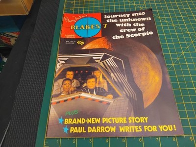 Terry Nation's Blakes 7 Marvel Monthly Vol.1 No.8 May 1982 NO POSTER LT24415-LL