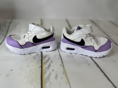 Nike Infant 4C Air Max White and Purple New without box 