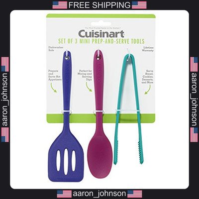 Cuisinart mini prep and serve tools set of 3 kitchen utensils