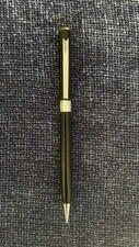 VTG Scripto Black Chrome Barrel Mechanical Pencil With Long Eraser Head