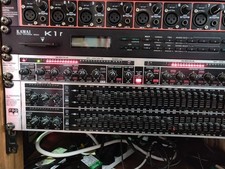 BEHRINGER AUTOCOM PROXL MDX 1600 + Ultragraph FBQ3102 Rack Sys Pro Audio Comp/EQ