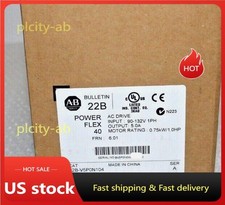 Allen Bradley 22B-V5P0N104 PowerFlex 40 Variable Input 22BV5P0N104 US Free Tax