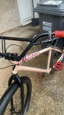 Mafia Bomma 27.5 Inch Peach Wheelie Bike Used Condition
