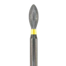 Microcopy 3923VF NeoDiamond FG Football Shaped Very Fine Grit Diamond Burs 25/Pk
