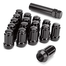 ATV 3/8-24 Lug Nuts, 16 Pack 3/8x24 Polaris Lug Nuts 6 Spline Cone 3/8 -24