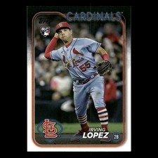 Irving Lopez Rookie #573 2024 Topps St. Louis Cardinals Baseball Card MLB. rookie card picture